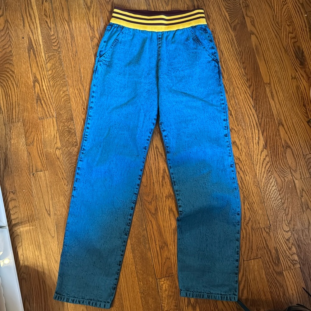 Rachel Comey elastic waistband denim pants in XS